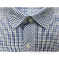 Camicia da lavoro scozzese 100% cotone tinto in filo